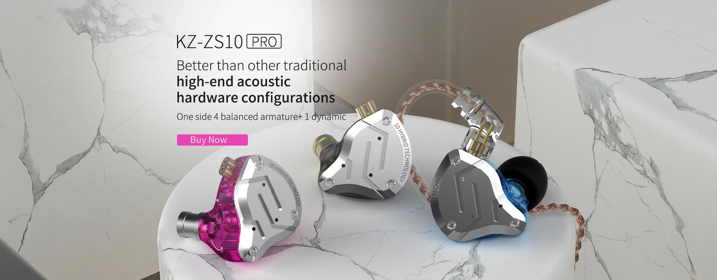 KZ AZ09 HD Bluetooth-Compatible Module 5.2 Headphones Wireless Upgrade Cable HIFI Wireless Ear Hook CPIn With Charging Bin