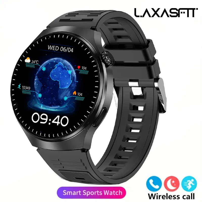 GL Wear 2025 New Men's Smart Watch HD Display Health Tracking Bluetooth Calling Voice Assistant Sports Smartwatch
