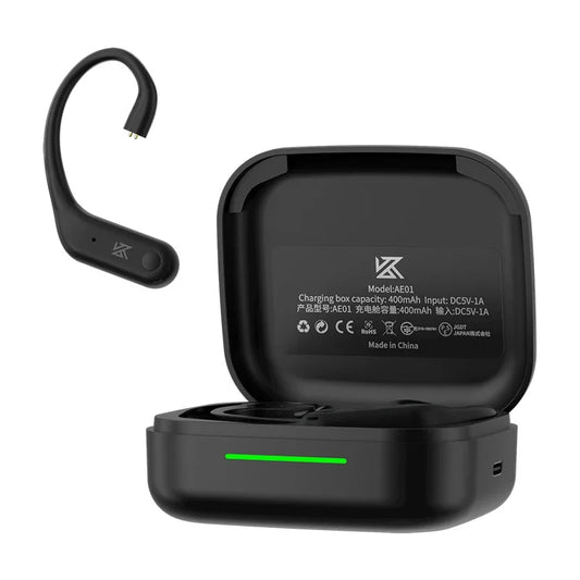 KZ AE01 Wireless Upgrade Cable Bluetooth-compatible 5.4 HIFI Wireless Ear Hook With Charging Case For DQ6 ZSX ZVX EDXPRO DQS