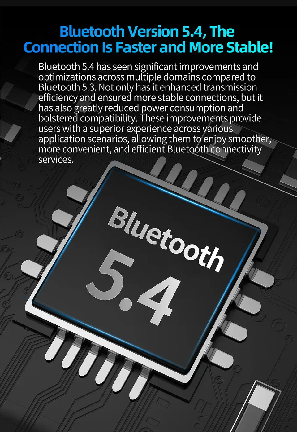 KZ AE01 Wireless Upgrade Cable Bluetooth-compatible 5.4 HIFI Wireless Ear Hook With Charging Case For DQ6 ZSX ZVX EDXPRO DQS