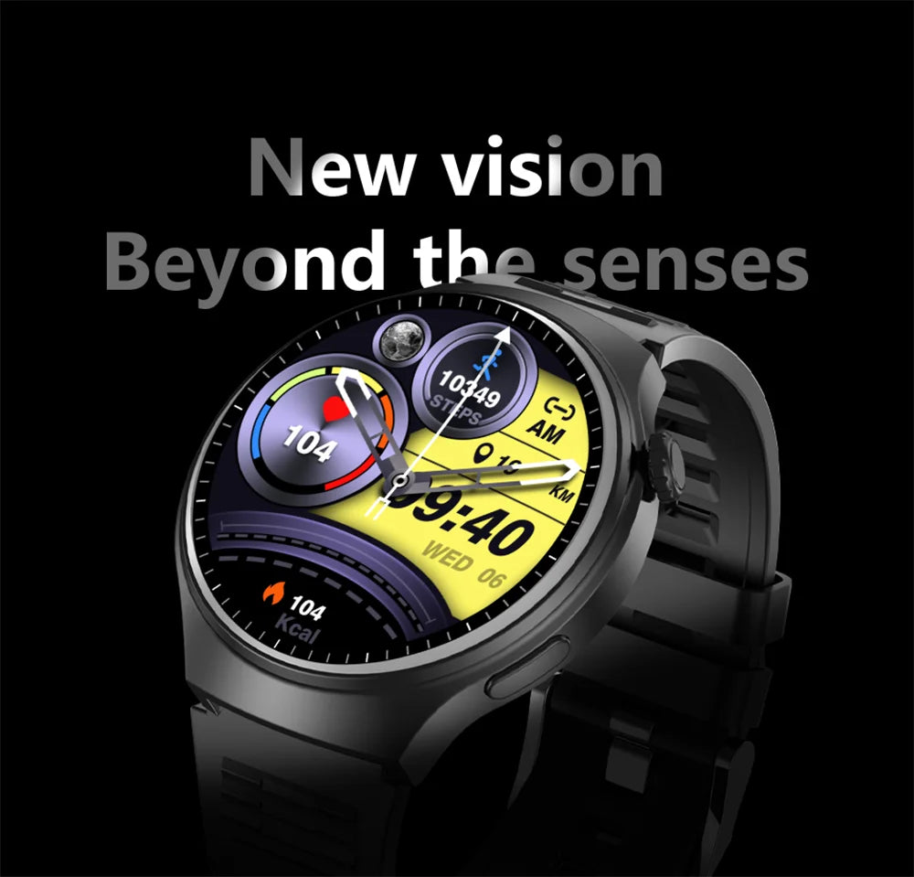 GL Wear 2025 New Men's Smart Watch HD Display Health Tracking Bluetooth Calling Voice Assistant Sports Smartwatch