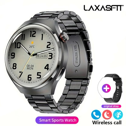 GL Wear 2025 New Men's Smart Watch HD Display Health Tracking Bluetooth Calling Voice Assistant Sports Smartwatch