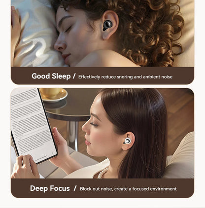 ESSAGER Noise Cancelling Ear Plugs for Sleeping Soft Silicone Sleep Earplugs Noise Reduction Earbuds for Sleep Work Study Travel