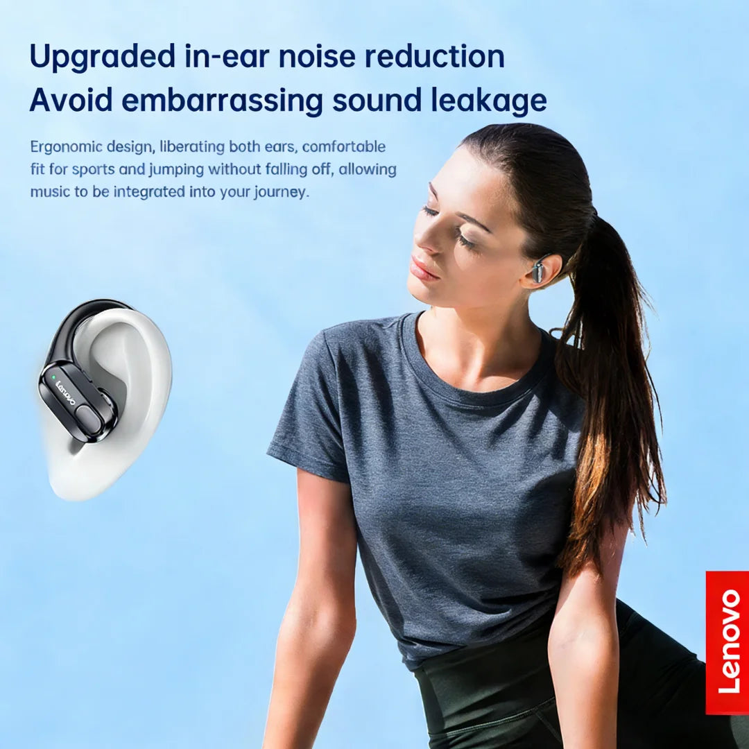 Original Lenovo XT80 Sports Wireless Earphones with Mics, LED Power Display, Hifi Stereo Sound Bluetooth 5.3 TWS HeadphHeadphones