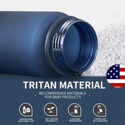 Water Bottle Sport Frosted Tour Outdoor Leak Proof Seal Child School Water Bottles for Children Kids Girl Drinkware BPA Free