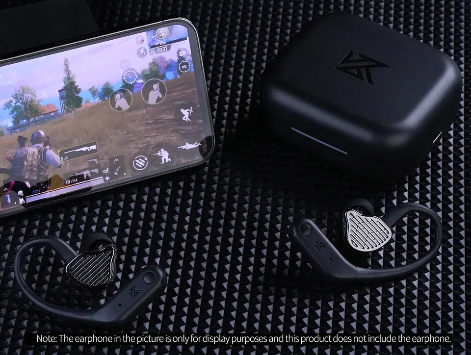 KZ AE01 Wireless Upgrade Cable Bluetooth-compatible 5.4 HIFI Wireless Ear Hook With Charging Case For DQ6 ZSX ZVX EDXPRO DQS