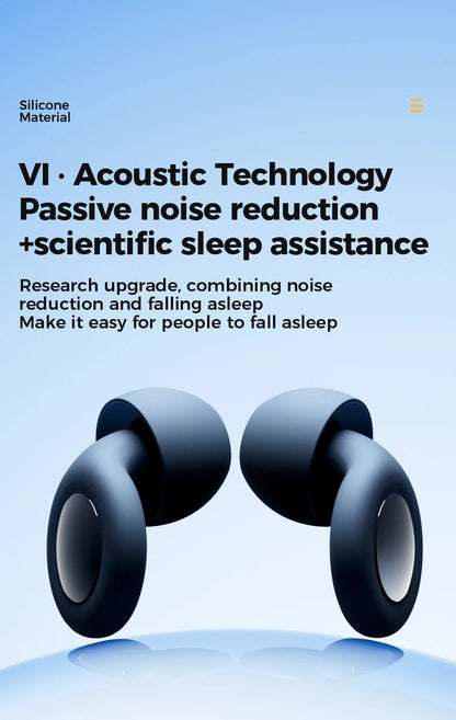 Silicone Ear Plugs for Sleeping 25dB Noise Canceling Hearing Protection Reusable Earplugs for Sleep Focus Concerts Work Study