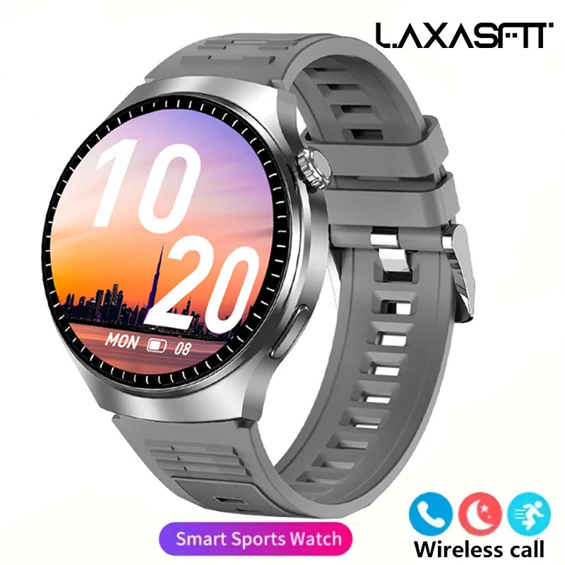 GL Wear 2025 New Men's Smart Watch HD Display Health Tracking Bluetooth Calling Voice Assistant Sports Smartwatch