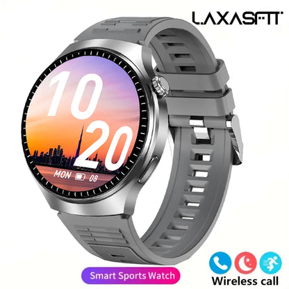 GL Wear 2025 New Men's Smart Watch HD Display Health Tracking Bluetooth Calling Voice Assistant Sports Smartwatch