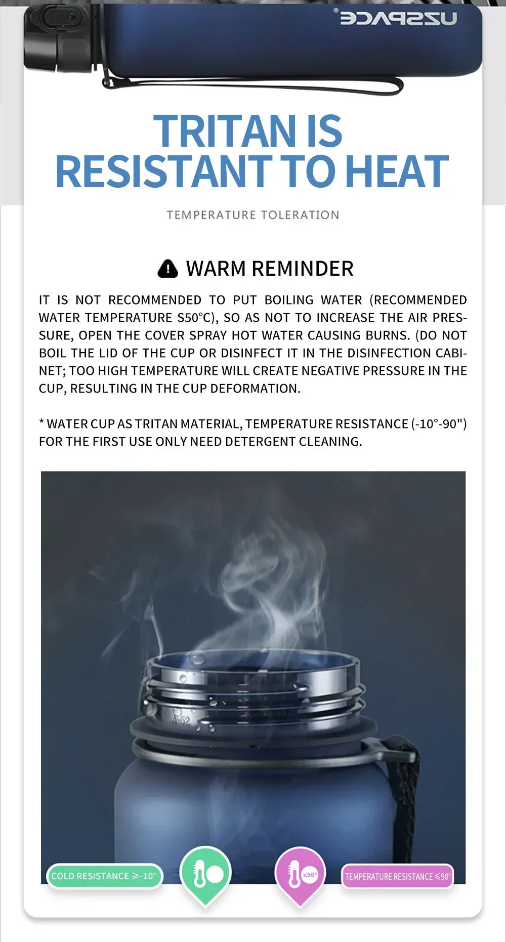 Water Bottle Sport Frosted Tour Outdoor Leak Proof Seal Child School Water Bottles for Children Kids Girl Drinkware BPA Free